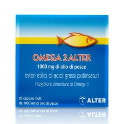 Alter Omega 3 Integratore Alimentare, 20 Capsule Molli 1000 mg