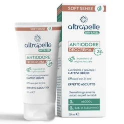 Altrapelle Dry & Feel - Antiodore Deocrema Deodorante, 50ml