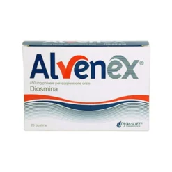 Alvenex 450mg Diosmina Insufficienza Venosa e Fragilità Capillare, 20 Bustine