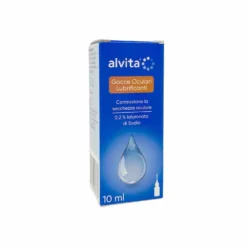 Alvita Gocce Oculari Lubrificanti 0,2% Ialuronato di Sodio, 10ml