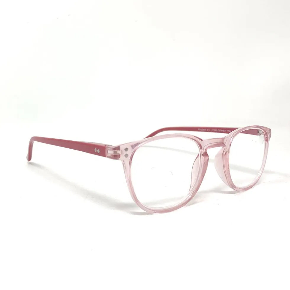 Alvita Occhiali da Lettura Premontati Modello Tiffany Pink +3,50, 1 pezzo