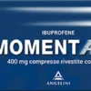 Angelini Momentact 400mg Ibuprofene Antidolorifico, 20 Compresse Rivestite con Film