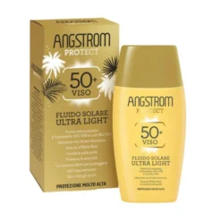 Angstrom Protect Fluido Solare Ultra Light SPF50+ Protezione Solare Viso, 40ml