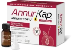 Annurkap Advanced Fiale coadiuvanti anticaduta per il rinforzo dei capelli, 12 fiale da 7 ml