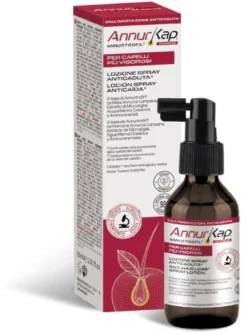 Annurkap Advanced Lozione spray intensiva contro la caduta dei capelli, 60 ml