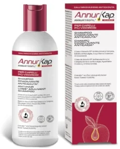 AnnurKap Advanced Shampoo coadiuvante anticaduta per rinforzare i capelli, 200 ml