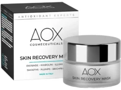 AOX Skin Recovery Mask Maschera Viso Idratante Illuminante e Rimpolpante, 50ml