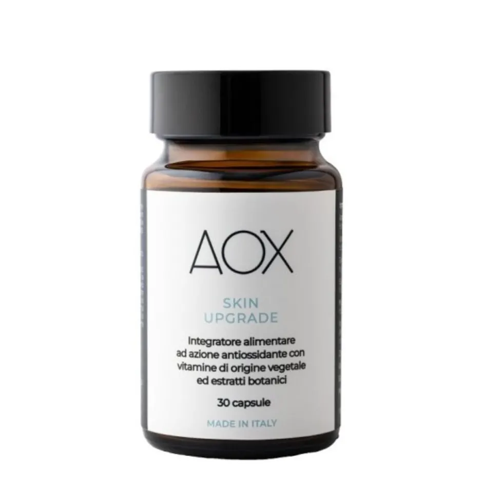 AOX Skin Upgrade Integratore Alimentare ad azione Antiossidante, 30 capsule