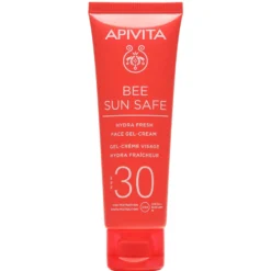 Apivita Bee Sun Safe - Hydra Fresh Crema Gel Viso SPF30, 50ml