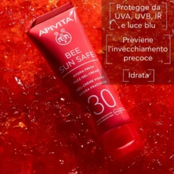 Apivita Bee Sun Safe - Hydra Fresh Crema Gel Viso SPF30, 50ml