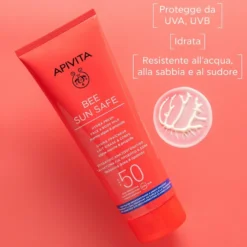 Apivita Bee Sun Safe - Hydra Fresh Latte Viso e Corpo SPF50, 200ml