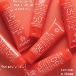 Apivita Bee Sun Safe - Hydra Sensitive Crema Viso Lenitiva SPF50+, 50ml