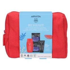 Apivita Bee Sun Safe - Set solare per la protezione e l'idratazione del viso, 3 prodotti