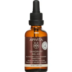 Apivita Dandruff Relief - Olio Sollievo Forfora Cuoio Capelluto Secco, 50ml