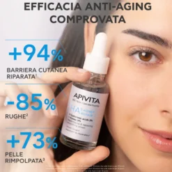 Apivita HA5 Honey Repair - Siero viso idratante e rimpolpante per le rughe, 30 ml