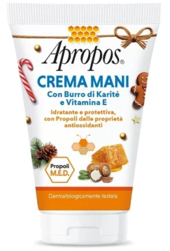 Apropos Crema Mani - Crema idratante e protettiva per mani secche e screpolate, 30 ml