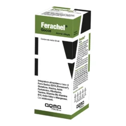 Aqma Ferachel - Gocce Integratore Alimentare gusto Ciliegia, 50ml