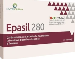 Aqua Viva Epasil 280 - Integratore per la depurazione epatica e la funzione digestiva, 30 capsule