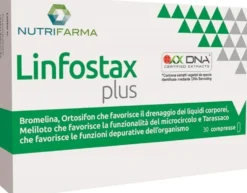 Aqua Viva Linfostax Plus - Integratore per il drenaggio dei liquidi e il microcircolo, 30 compresse