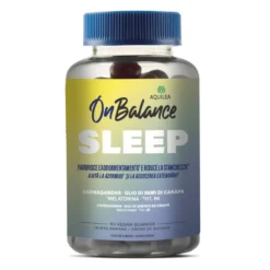 Aquilea On Balance - Sleep Integratore Favorisce l'Addormentamento e Riduce la Stanchezza, 60 Gummies