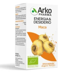 Arkopharma Arkocapsule - Maca Bio Integratore Alimentare, 40 Capsule