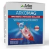 Arkopharma Arkomag Magnesio e Potassio - Integratore per il riequilibrio salino, 24 bustine