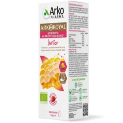 Arkopharma Arkoroyal Mi Proteggo Bene - Sciroppo per le difese e la vitalità dei bambini, 150 ml