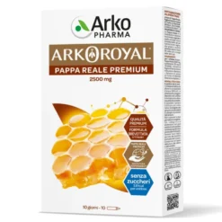 ArkoPharma ArkoRoyal - Pappa Reale Premium 2500mg Senza Zuccheri, 10 Unidose