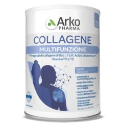 ArkoPharma Collagene Multifunzione - Integratore in polvere per la pelle e le articolazioni, 260 g