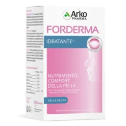 ArkoPharma Forderma - Idratante Integratore per la Pelle, 180 capsule