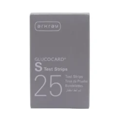 Arkray Glucocard S Strisce reattive per la misurazione della glicemia, 25 strisce