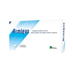 Armidal Armigas Integratore Alimentare Gas Intestinali, 30 compresse