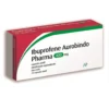 Aurobindo Ibuprofene 400 mg Antinfiammatorio per il dolore e la febbre, 10 capsule molli