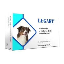 Aurora Biofarma Legart Mangime Complementare per Cani e Gatti, 30 compresse