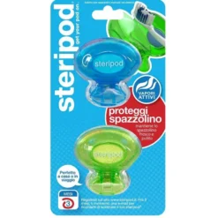 Aurora Steripod Proteggispazzolino, 2 Pezzi