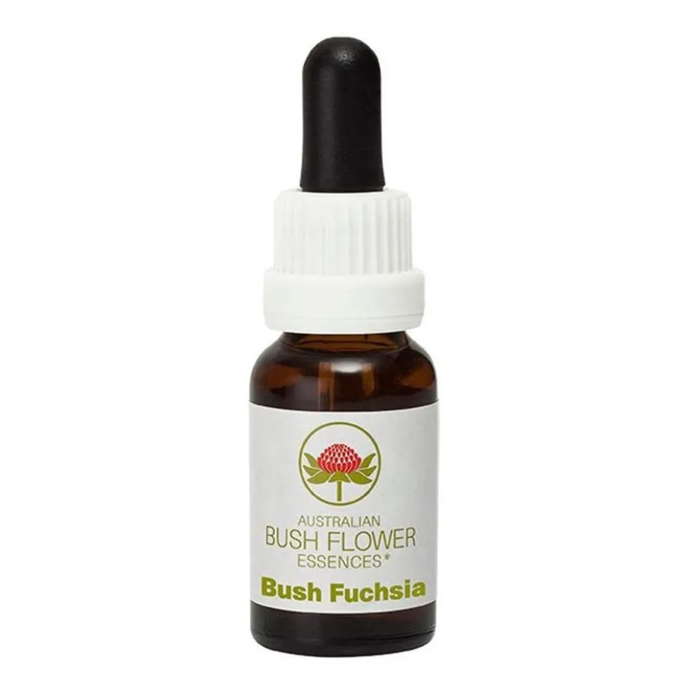 Australian Bush Flower Essences Bush Fuchsia Gocce, 15ml