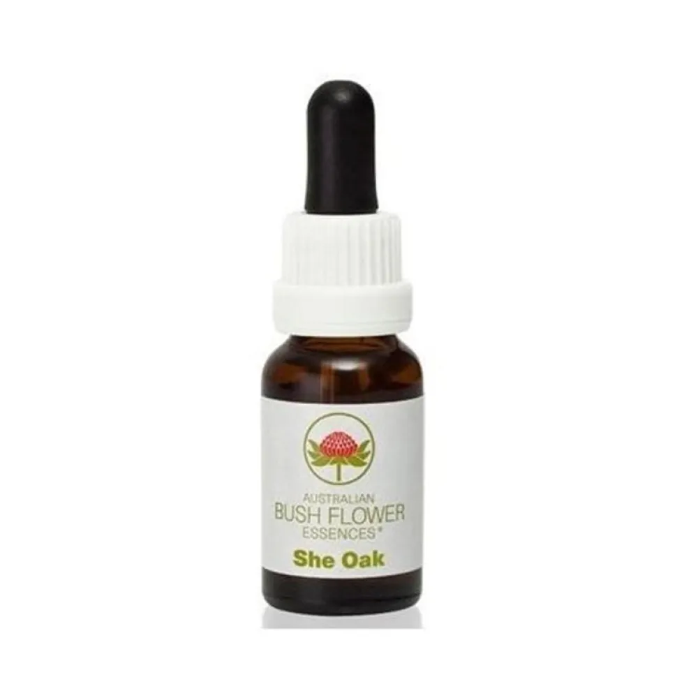 Australian Bush Flowers She Oak - Essenza floreale per gli squilibri ormonali femminili, 15 ml