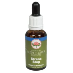 Australian Bush Flower Stress Stop - Essenze floreali contro l'ansia e lo stress, 30 ml