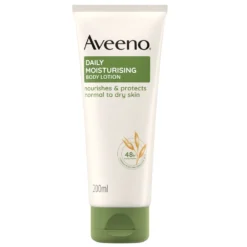 Aveeno Daily Moisturising Crema Idratante Corpo Crema Corpo per Pelli da Normali a Secche, 200ml