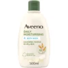 Aveeno Daily Moisturising Detergente Corpo Bagnoschiuma per Pelli da Normali a Secche, 500ml