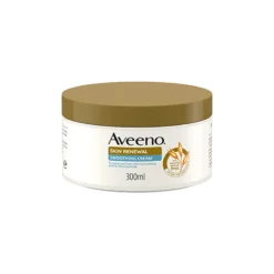 Aveeno Skin Renewal - Crema corpo levigante per idratare e rinnovare la pelle secca, 300 ml