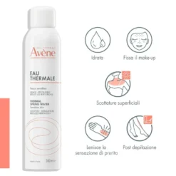 Avène Acqua termale - Spray lenitivo per la pelle sensibile e irritata, 300 ml
