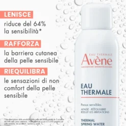 Avène Acqua termale - Spray lenitivo per la pelle sensibile e irritata, 300 ml