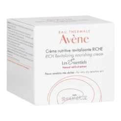 Avène Crema Nutritiva Rivitalizzante Ricca - Crema viso per la pelle extra secca e sensibile, 50 ml