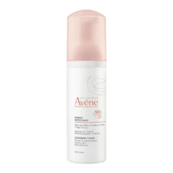 Avène Les Essentiels - Mousse detergente opacizzante per purificare e struccare il viso, 150 ml