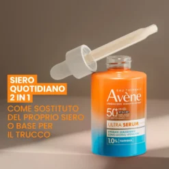 Avène Ultra Siero SPF50+ - Siero viso per la protezione solare e l'idratazione a lungo, 30 ml
