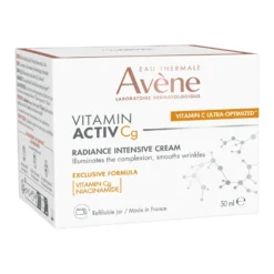Avène Vitamin Activ Cg - Crema viso illuminante per ridurre le rughe e le macchie, 50 ml