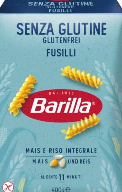 Barilla Senza Glutine - Fusilli Pasta di mais e riso, 400 g