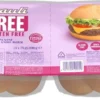Bauli Free - Panini Hamburger senza glutine per celiaci, 4 x 75 g