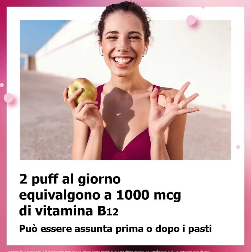 Bayer Benexol Spray B12 - Integratore alimentare per la carenza di vitamina B12, 15 ml